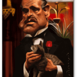 el padrino caricatura