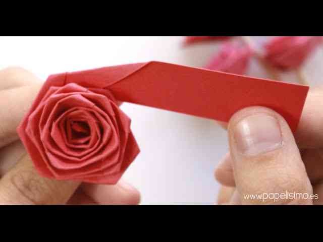 Origami: ¿cómo hacer rosas de papel?