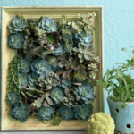 cómo hacer marco floral