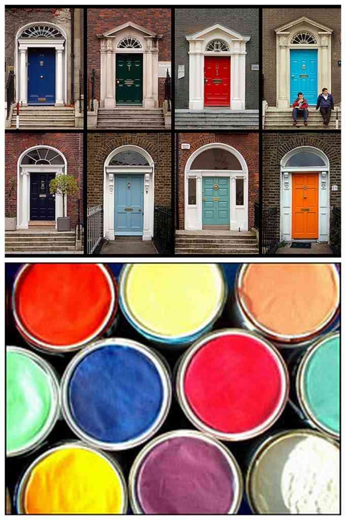 Ideas para decorar las puertas de tu hogar 2 puertas pintadas
