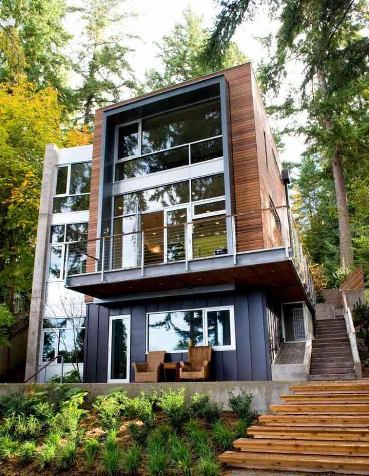 6 casas de decoración moderna para soñar 5 Fuente: archdaily.com