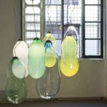 Lámparas inspiradas en pompas de jabón