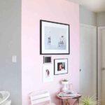 Pared en color rosa