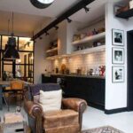 Cocina abierta con mucho estilo y carácter