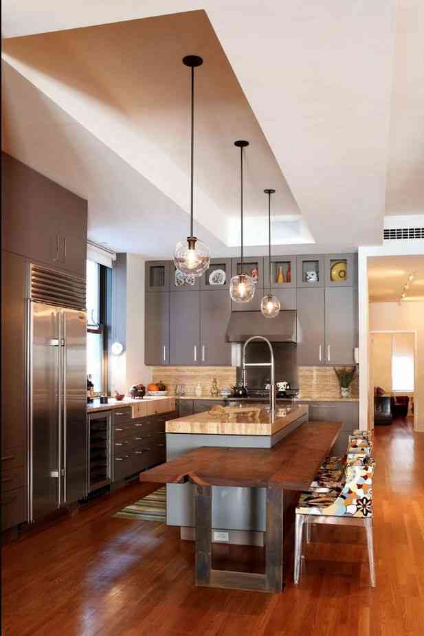 Idea para optimizar la isla de la cocina Isla Industrial cocina Ideas de