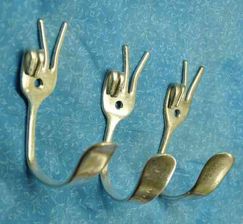 decorar con tenedores