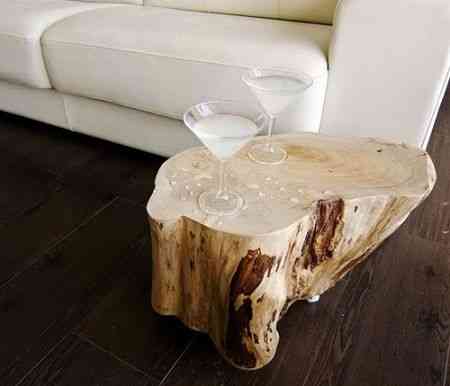 Diferentes formas de decorar con troncos y ramas