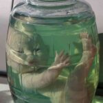 cabeza tarro halloween