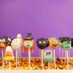 Chuches de Halloween – pop cakes de halloween
