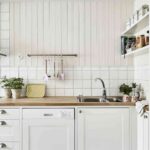 decoración de interiores – casa – cocina blanca