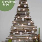 DIY – arbol de navidad de palos