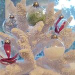 Bolas de Navidad DIY – arbol de navidad blanco