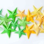 Colorful Origami Stars