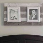 marco de fotos de palets