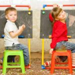 zona de dibujo para niños