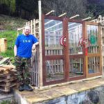 construcción de una casa de palets 4