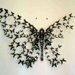mariposas-negras-para-decorar-paredes