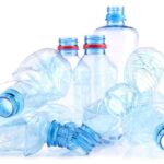 Plastic bottle isolated on white