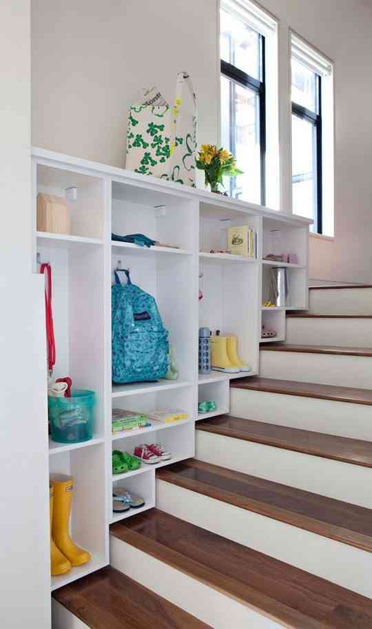 Ideas para decorar las escaleras de interior Ideas Escalera Estanteria