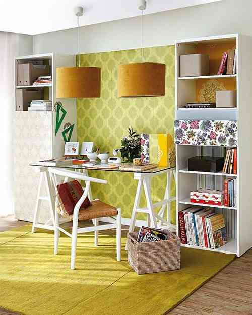 decorar dormitorios originales - zona de trabajo