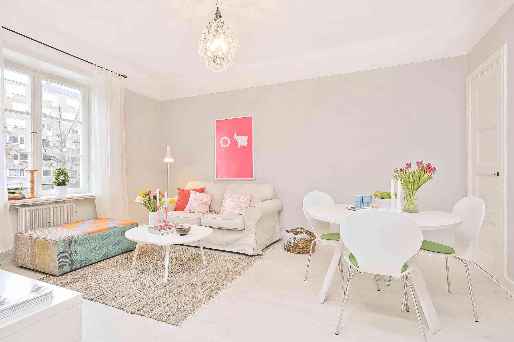 10 colores para dar luminosidad a tu piso pequeño