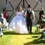 decoracion de una boda en verde