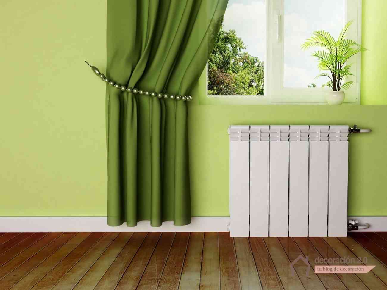 interior design scene with a radiator
