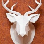 papelcraft – cabeza de decoracion