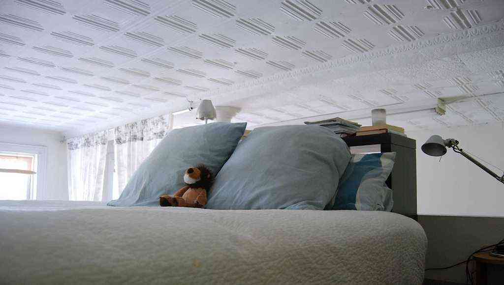 Decorar un piso pequeño. Dormitorio