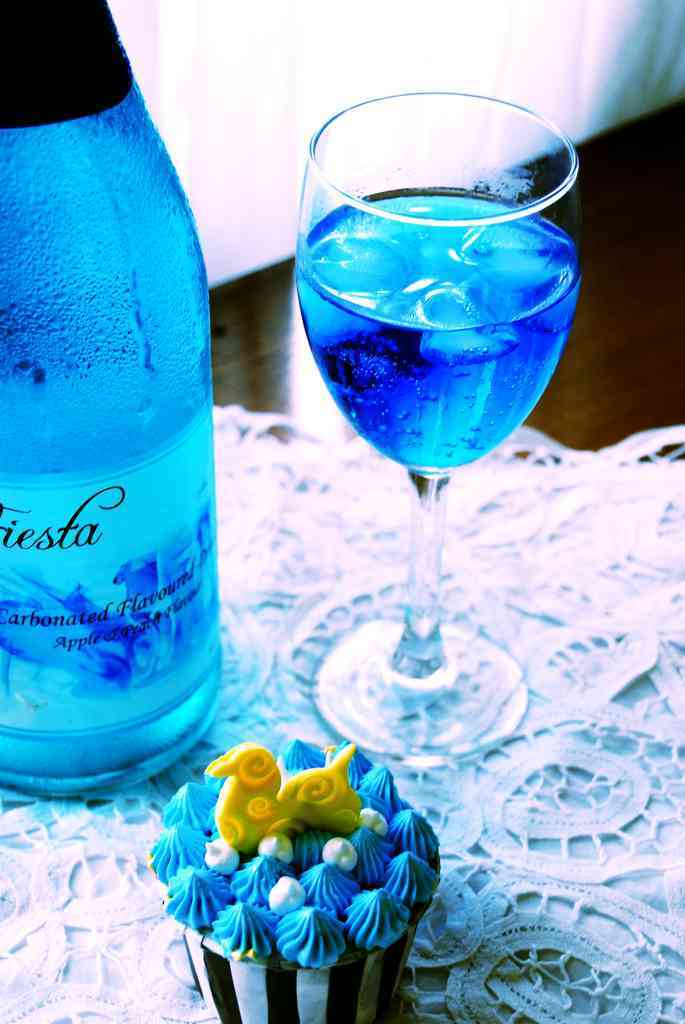 bebida azul