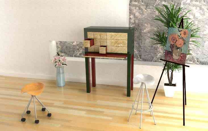 Brahma Decoración ha creado una impactante colección de muebles joya 1 Muebles joya