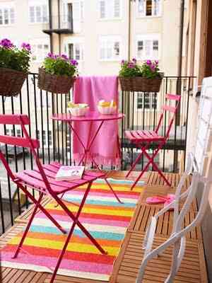 Decoración de terrazas pequeñas ¡y acogedoras! Ba��os pavimento ispirazioni
