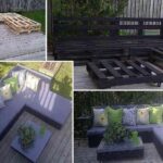 DIY Muebles de exteriores. Sofá con palets reciclados