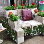 DIY Muebles de exteriores. Un sillón de bloques de hormigón