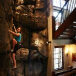 Un rocódromo en casa para practicar escalada