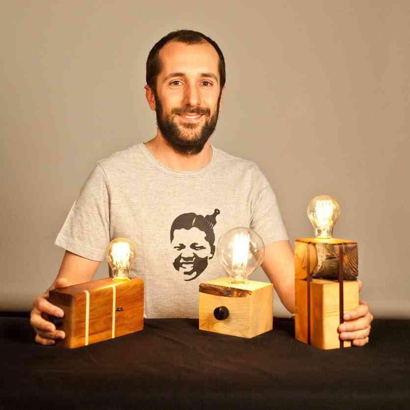 Descubriendo las lámparas de madera reciclada de brz wood design ...