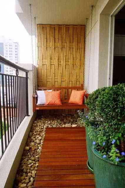 Decoración de terrazas pequeñas ¡y acogedoras! Ba��os pavimento ispirazioni