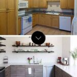 cocina sin armarios superiores