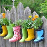 botas-de-agua-reutilizadas-para-decorar