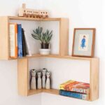 decorar con estantes de esquina