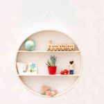 decorar con estantes redonda