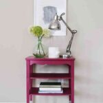 mesa magenta de frente