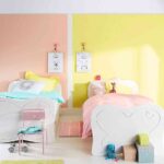vertbaudet-dos-camas-amarilla-y-rosa-1