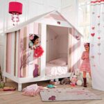 cama caseta rosa maisons