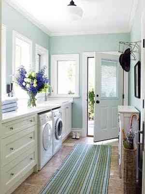 20 imágenes de decoración para inspirar tu cuarto de lavado