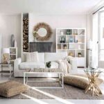 maisons du monde salon blanco