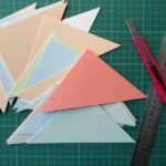 panel triangulos cortar