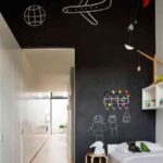 pared pizarra cuarto color