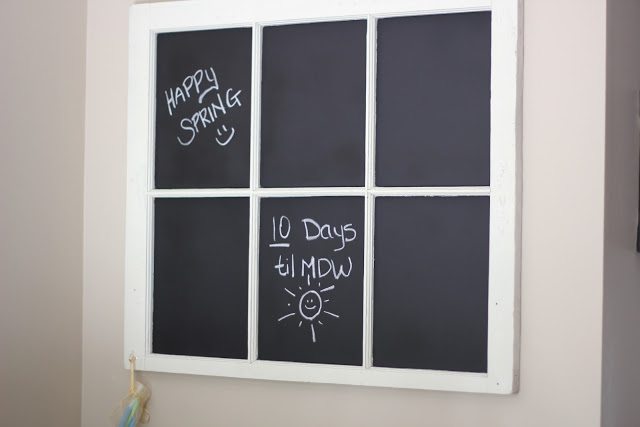 tablón de pizarra para notas