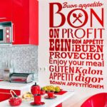 tenvinilo cocina rojo